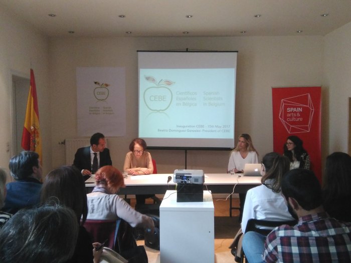 Inauguración de Científicos Españoles en Bélgica - 15 Mayo 2017