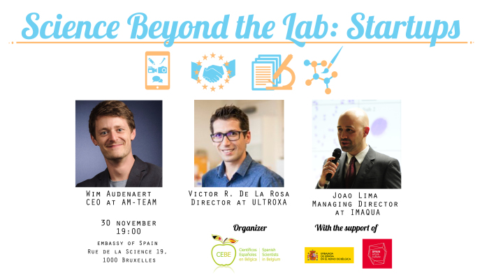 Science Beyond The Lab: Startups - 30 Noviembre 2017