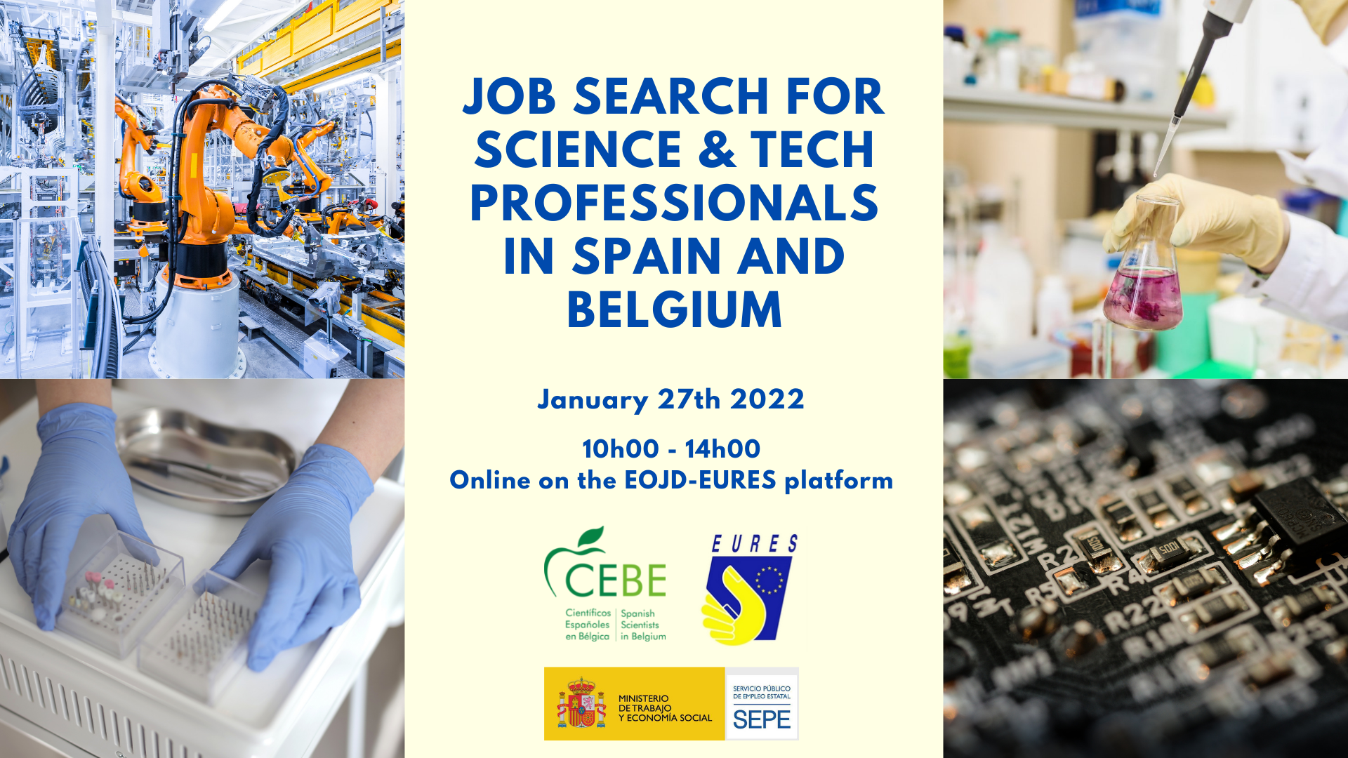 Feria de empleo con CEBE
