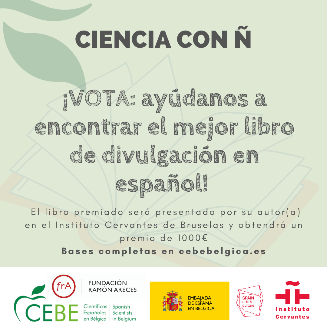 Ciencia con Ñ: VOTA tu libro favorito de divulgación en español