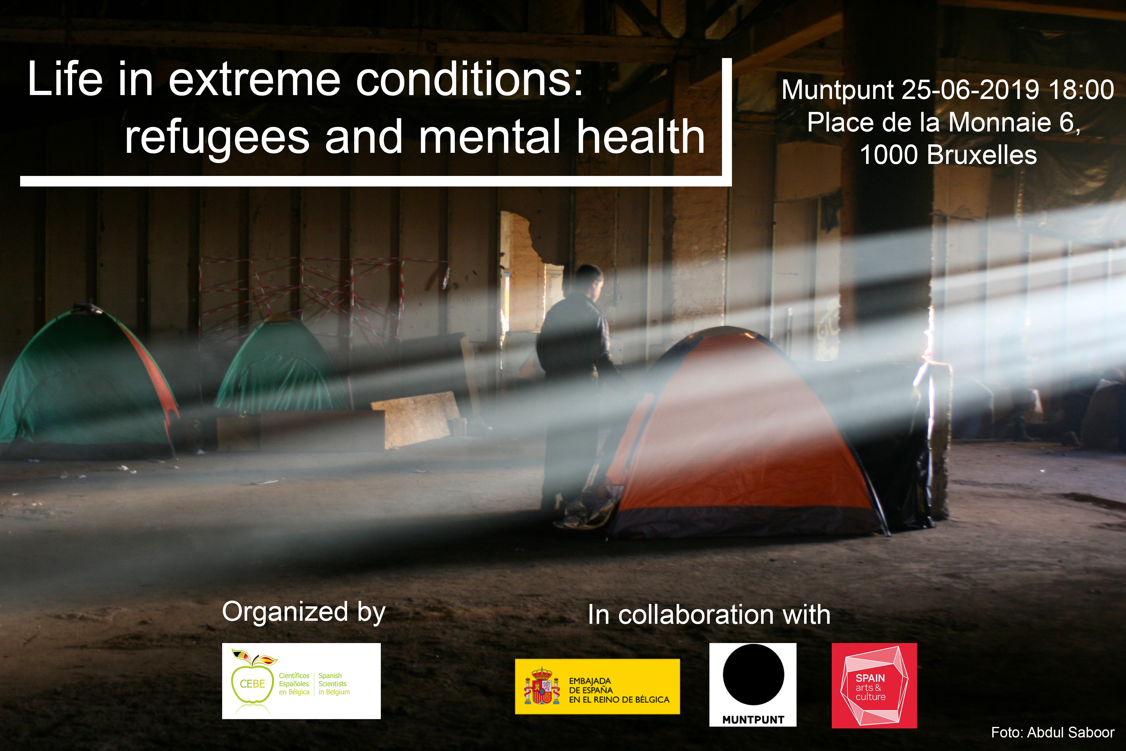 Crónica evento La salud mental de los refugiados